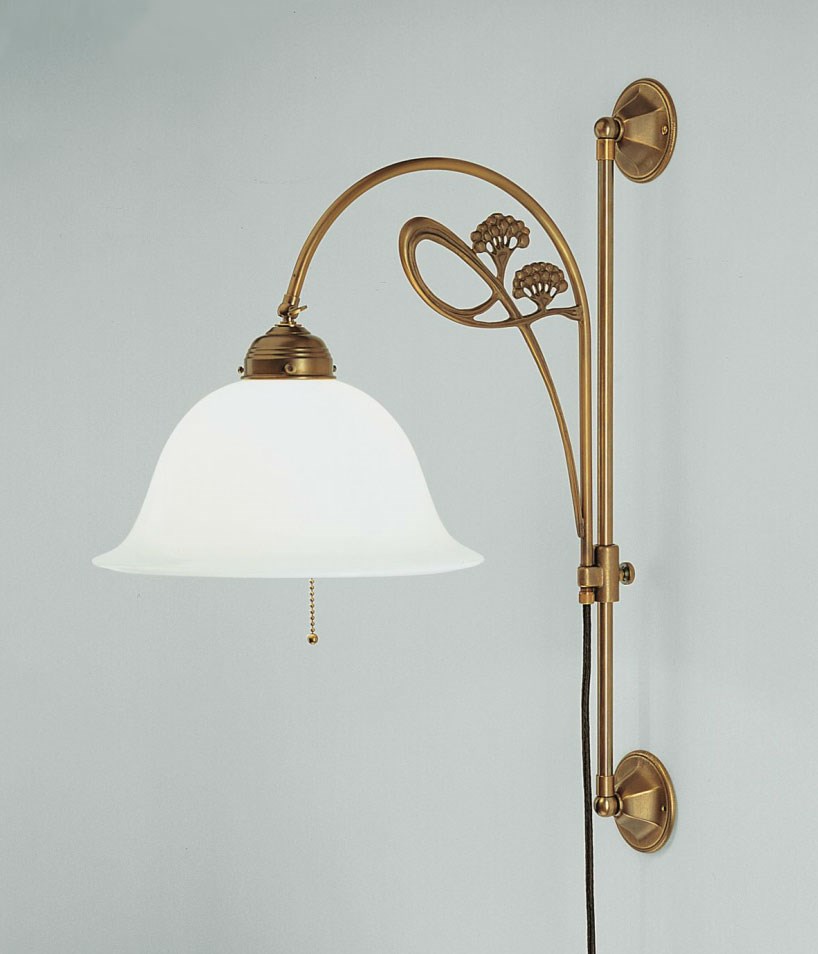 Wall Lamp Art Nouveau Fluitekruid