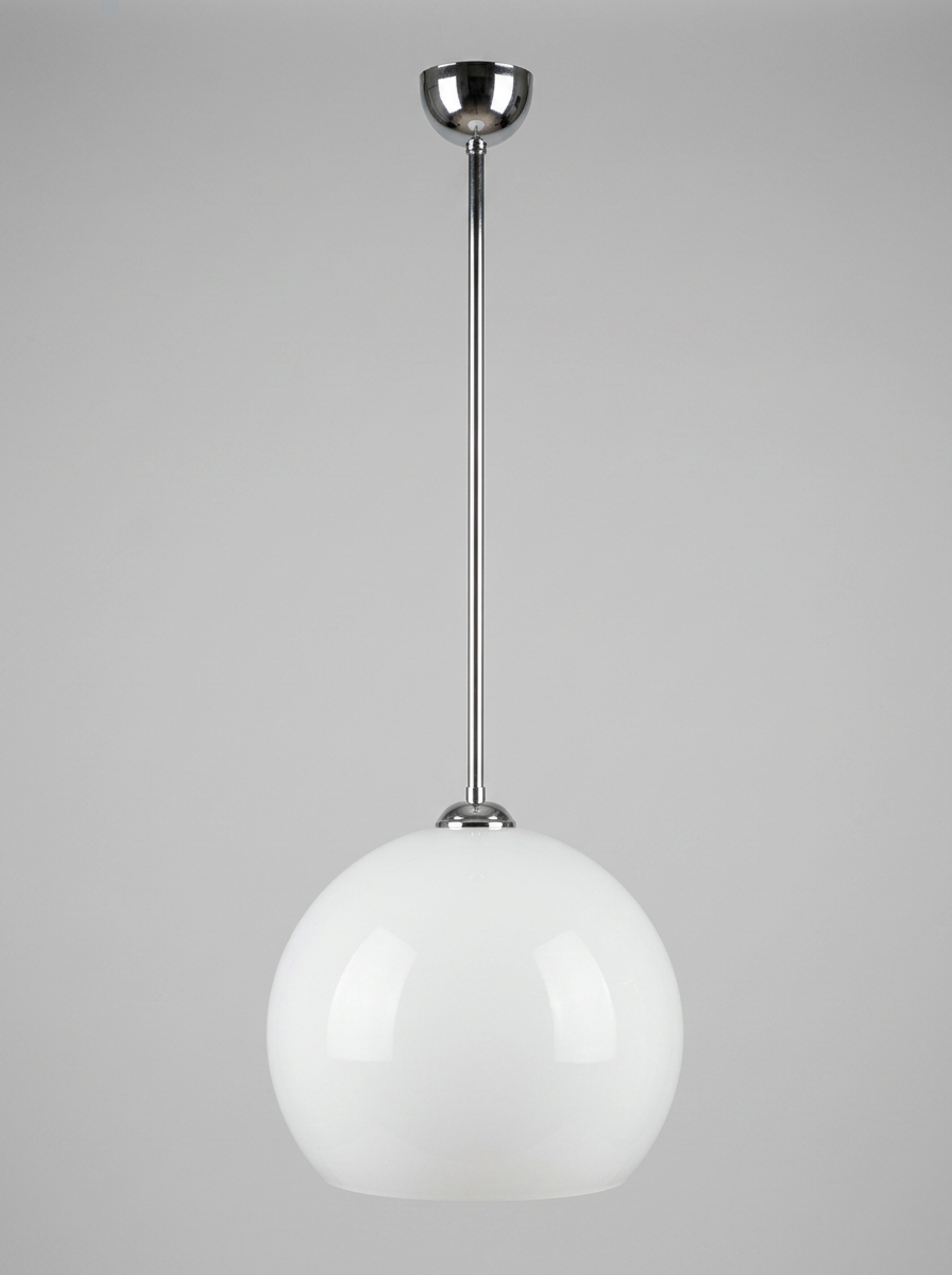 Hanging Lamp Glass Lampshade open bottom