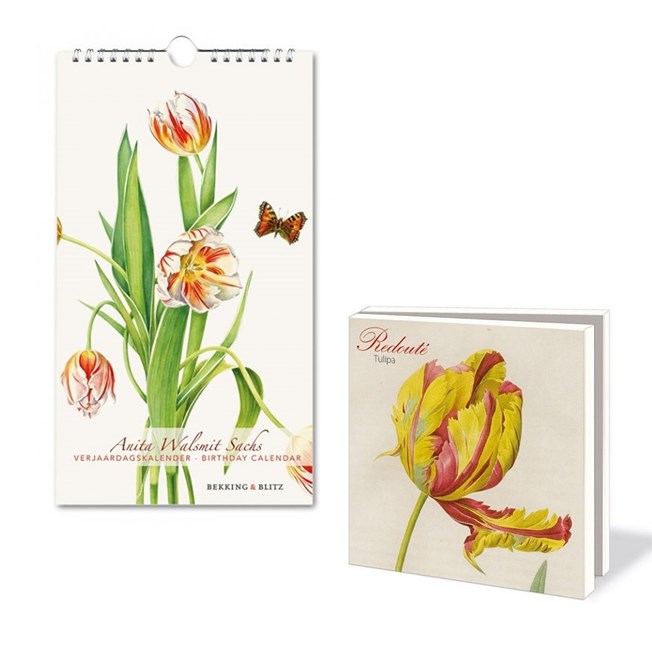 Birthday Calendar & Cards Tulips