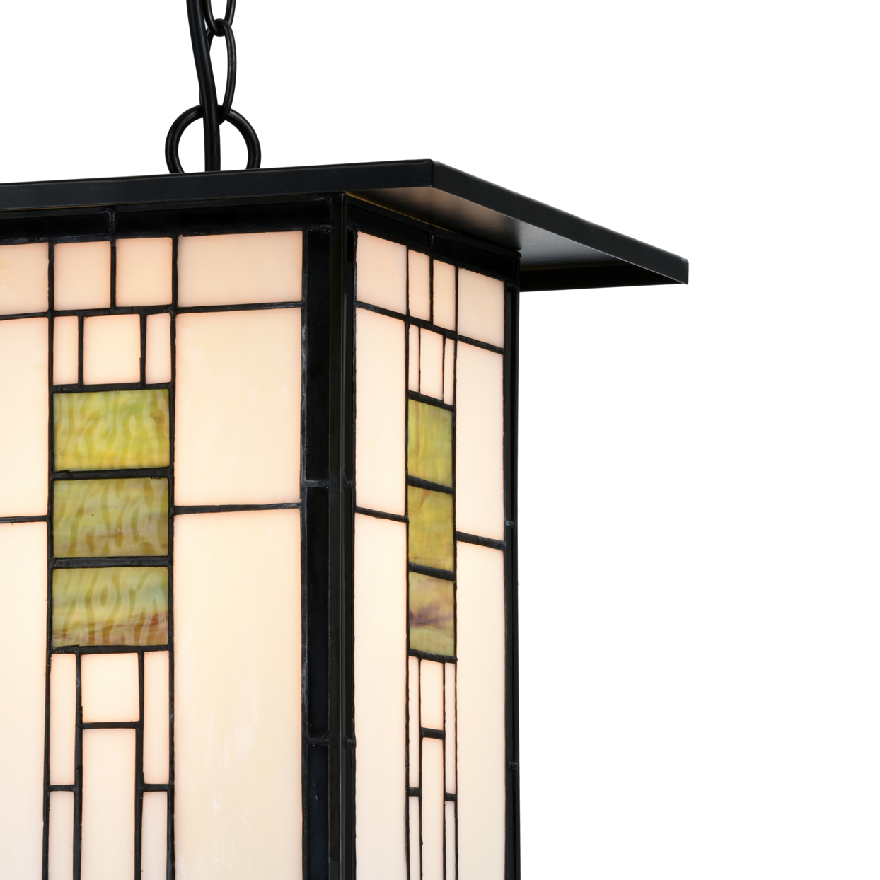 Tiffany Pendant Light Frank Lloyd Wright Detail