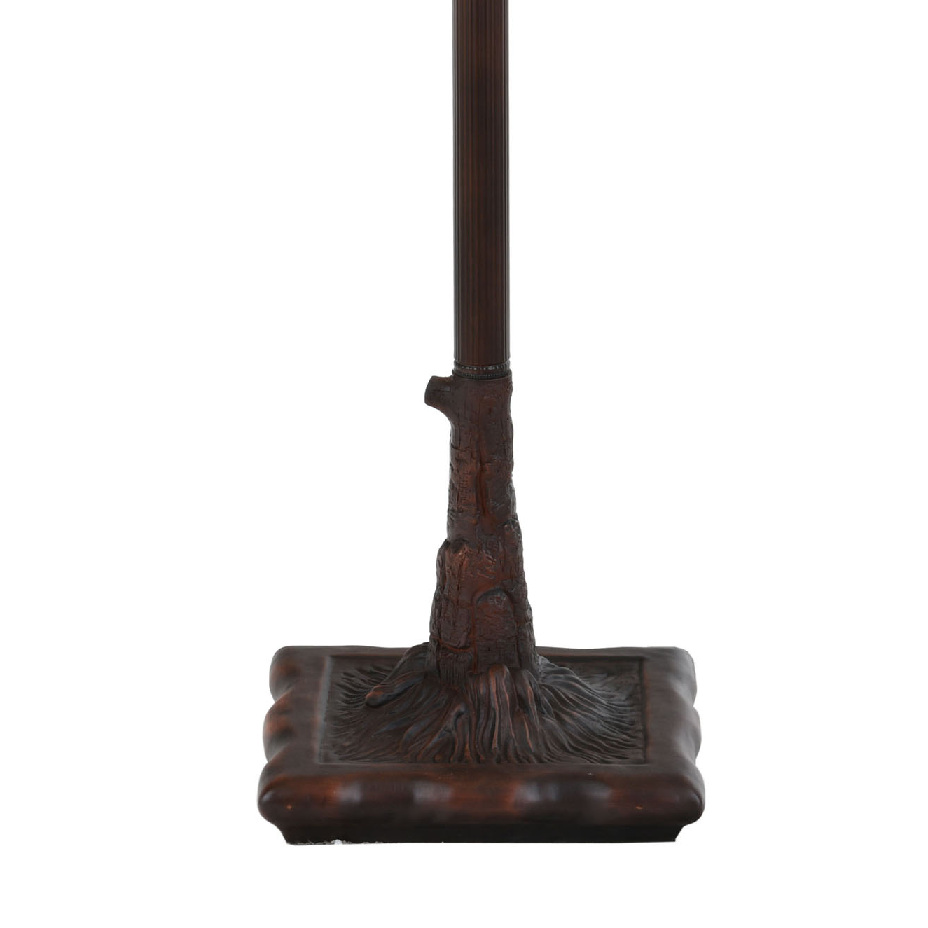 Tiffany Floor Lamp Exotic Maple