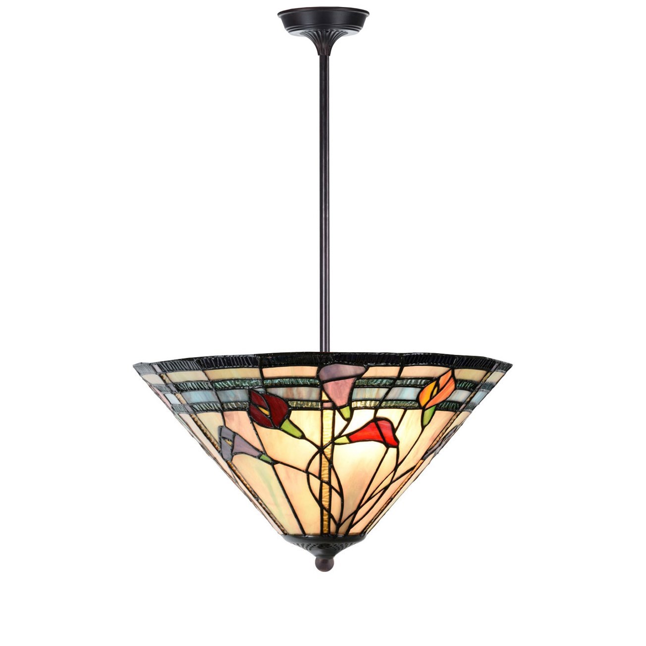 Tiffany Angular Pendant Light Calla