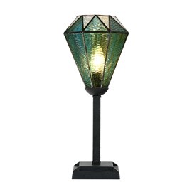 Tiffany Table Lamp Arata Green