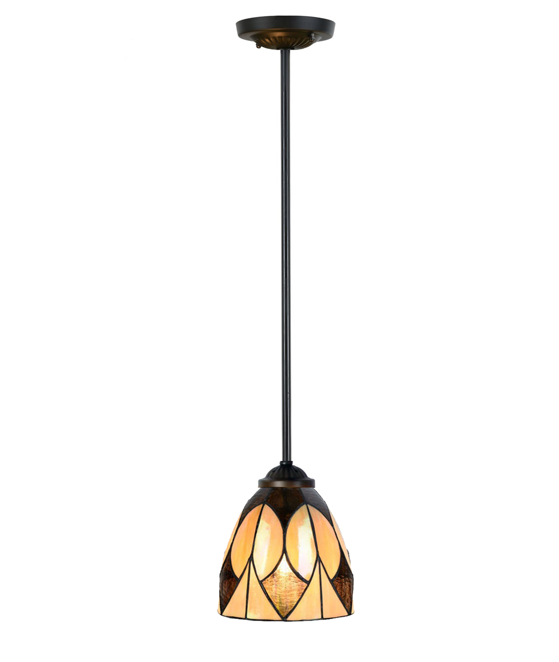 Tiffany Angular Pendant Light Parabola small
