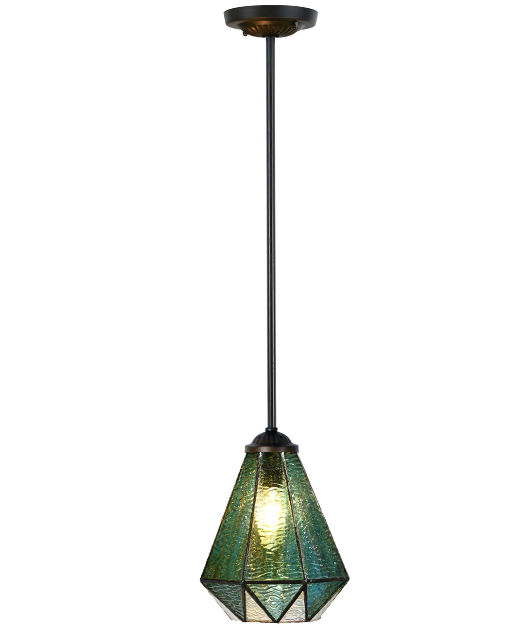 Tiffany Pendant Lamp Arata Green Pendel