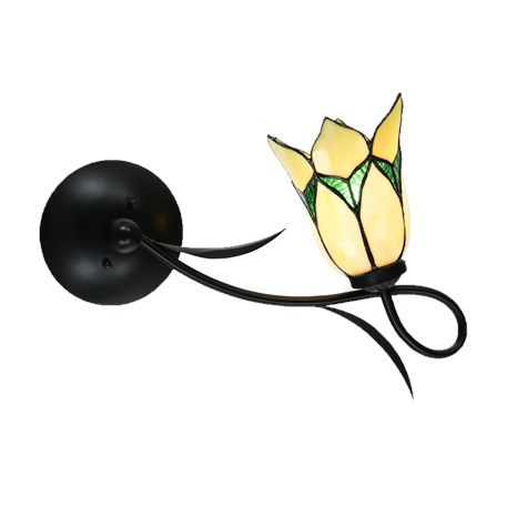 Tiffany Wall Lamp/Ceiling Lamp Lovely Flower Yellow