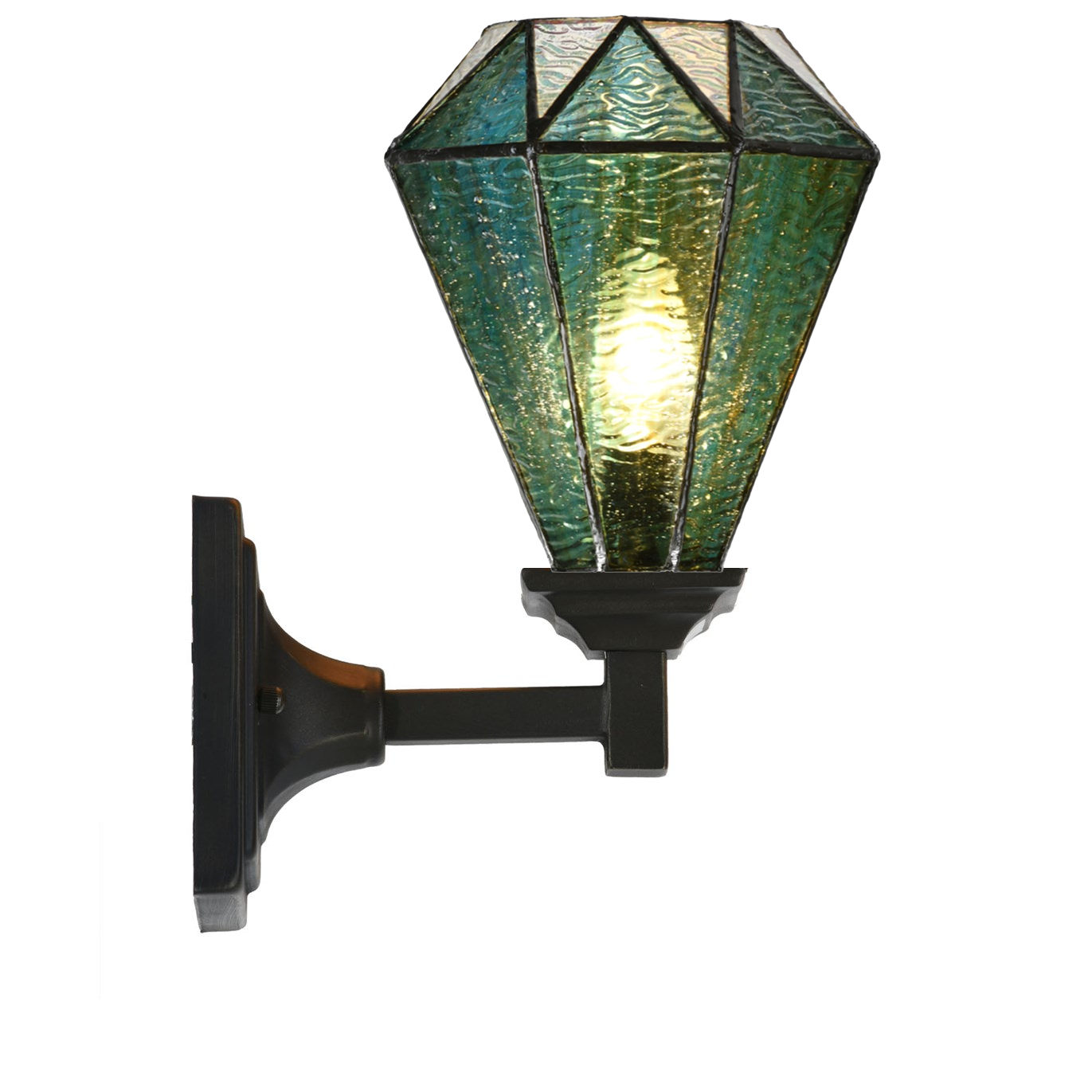 Tiffany Wall Lamp Arata Green