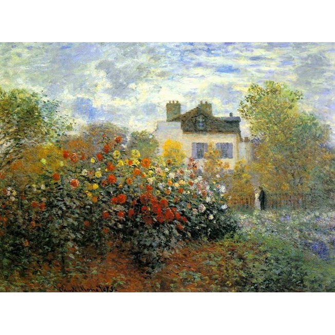 The Garden in Argenteuil | Monet
