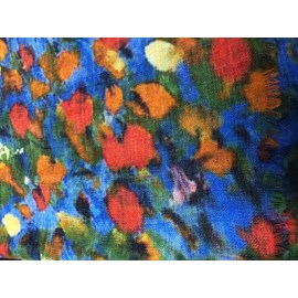 Scarf Klimt 'Flowers in Field'