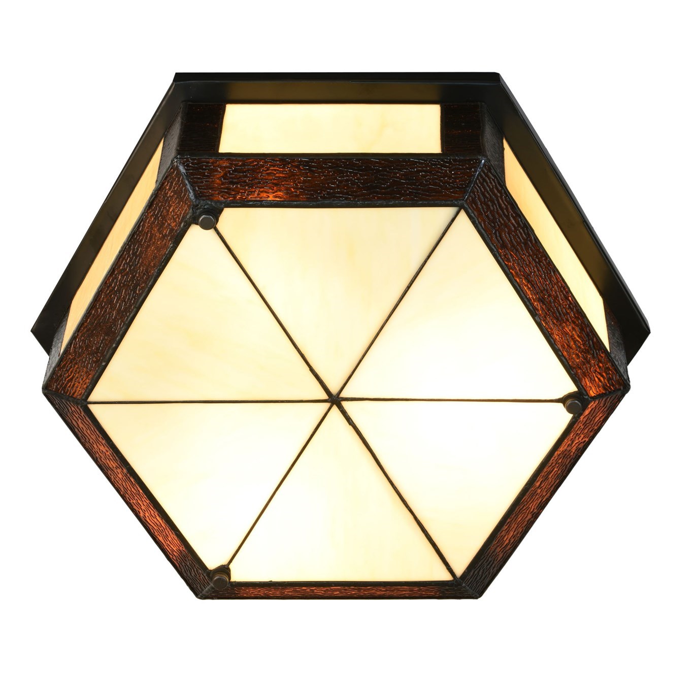 Tiffany Ceiling Lamp Geometric