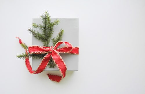 A Christmas gift. A Christmas gift.