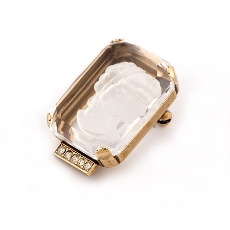Broche Kamée Gemme Broche Kamée Gemme