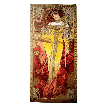 The Four Seasons warm colours, Mucha